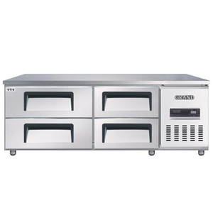 우성 고급형 직냉식 낮은 서랍식 보냉테이블 디지털 냉장 CWSM-150LDT 주방용품 도소매 전문 디알레소