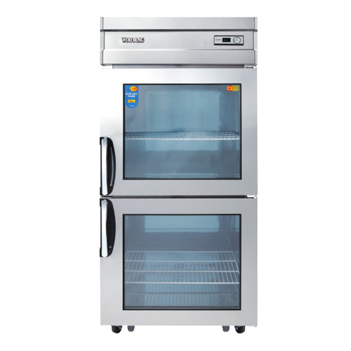 우성 일반형 직냉식 아날로그 30메탈 유리문 냉장고 CWS-830R (2도어) 주방용품 도소매 전문 디알레소