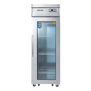 우성 일반형 직냉식 아날로그 25메탈 유리문 냉장고 CWS-630R (1도어) 주방용품 도소매 전문 디알레소