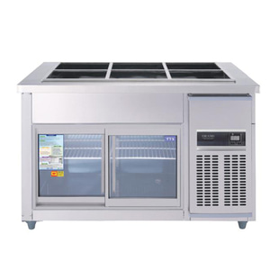 우성 일반형 찬밧드 유리문 냉장고 디지털 CWSM-120RB(G) 주방용품 도소매 전문 디알레소