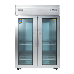 우성 일반형 직냉식 아날로그 45메탈 유리문 냉장고 CWS-1244DR (2도어) 주방용품 도소매 전문 디알레소