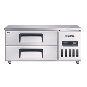 우성 고급형 직냉식 낮은 서랍식 보냉테이블 디지털 냉장 CWSM-120LDT 주방용품 도소매 전문 디알레소