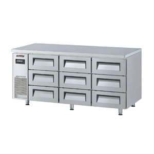 프리미어 간냉 서랍식냉장고 테이블 (9도어) KUR18-3D-9 주방용품 도소매 전문 디알레소