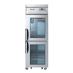 우성 일반형 직냉식 아날로그 25메탈 유리문 냉장고 CWS-630R (2도어) 주방용품 도소매 전문 디알레소